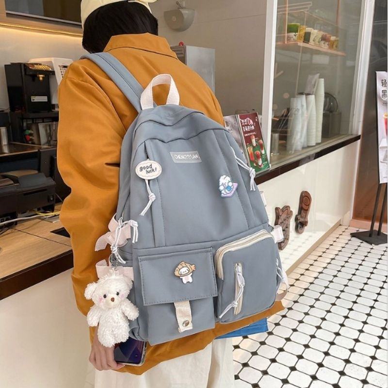 COD - RANSEL WANITA CC910 - TAS - RANSEL IMPORT - RANSEL KOREA - BACPACK - RANSEL MURAH - RANSEL JAKARTA