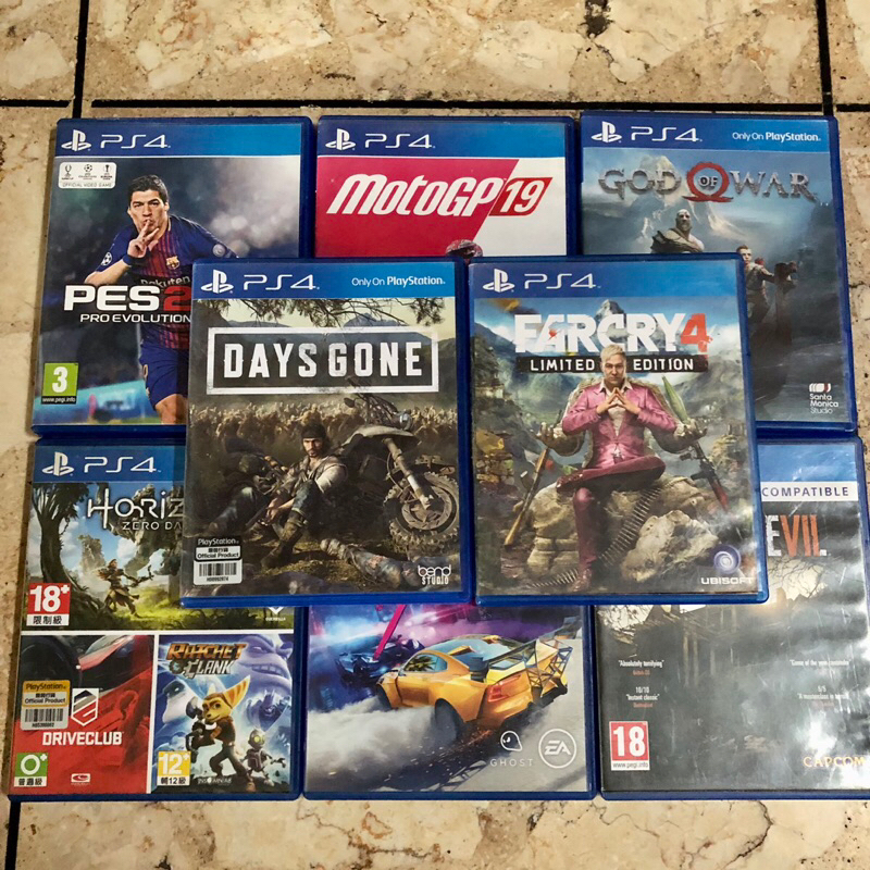 DAYSGONE & FARCRY 4 BD PS4