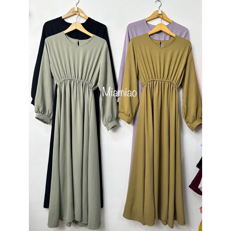 Rissa Maxi Dress - Gamis Wanita - Dress Busana Muslimah