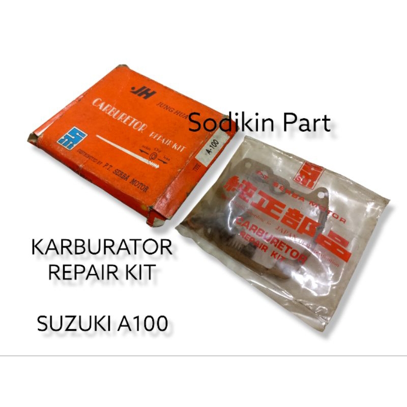 ISI KARBU REPAIR KIT REPARKIT KARBURATOR SUZUKI A100 NOS
