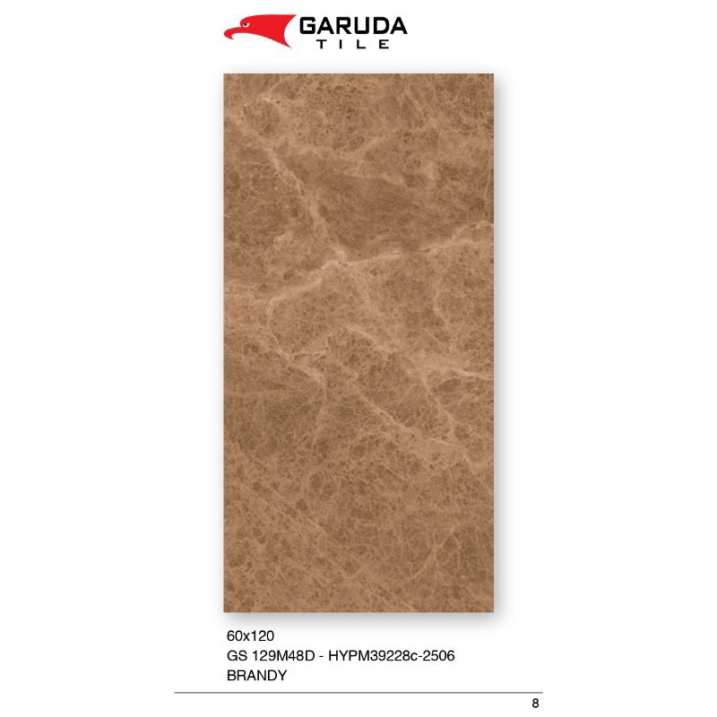 Granite Lantai 60×120 BRANDY/GLOW/GARUDA TILE/KW EXP