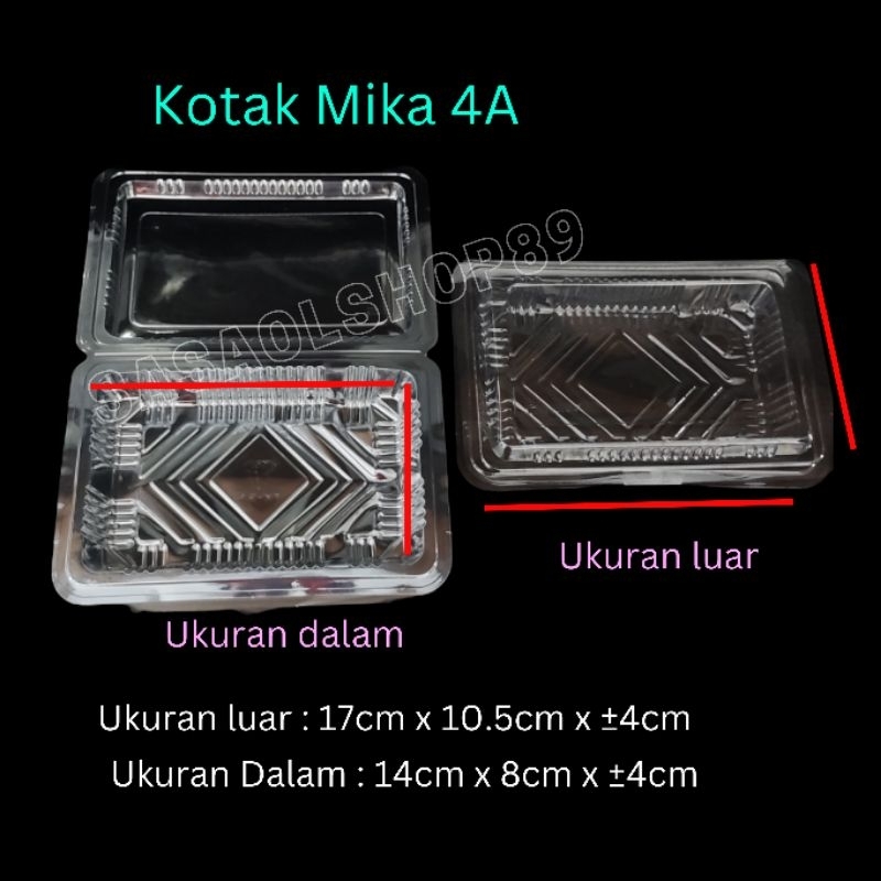 Mika Kue 4A 4C 100pcs/Mika Nasi/Mika Bolu