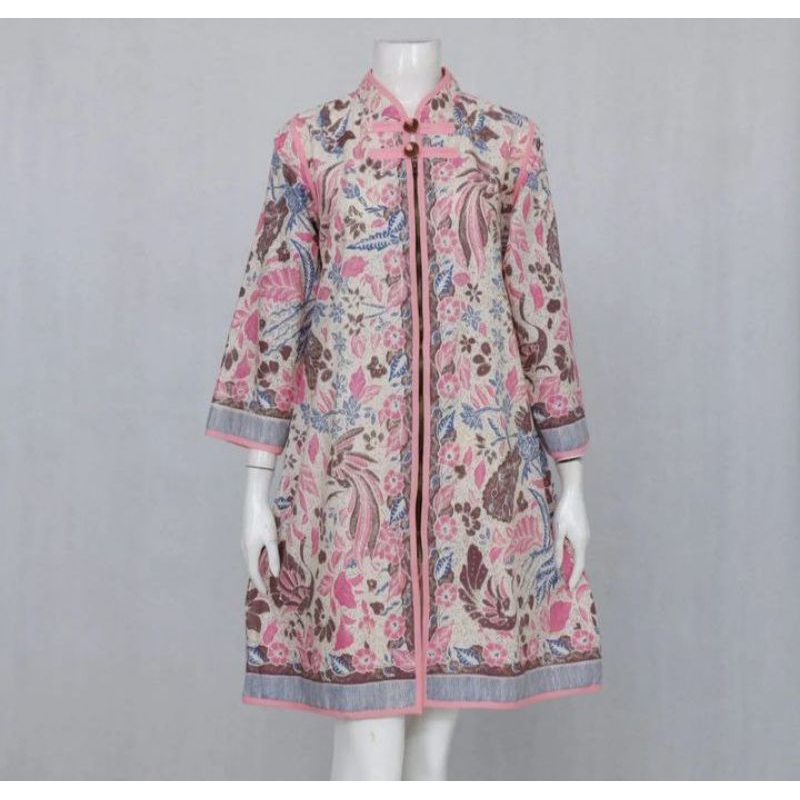Tunik Dres batik wanita modern solo cocok untuk acara apapun