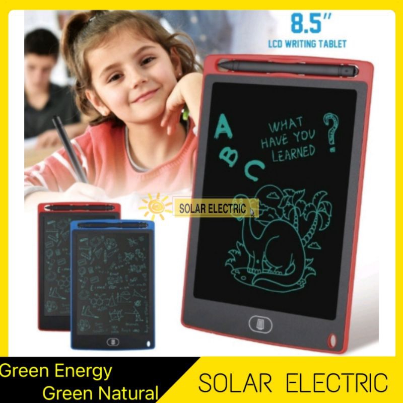 LCD Writing Drawing Tablet 8.5 Inch Papan Tulis Anak Gambar Arsir Kantor Dewasa Simple Dan Modern Kualitas Bagus TOP