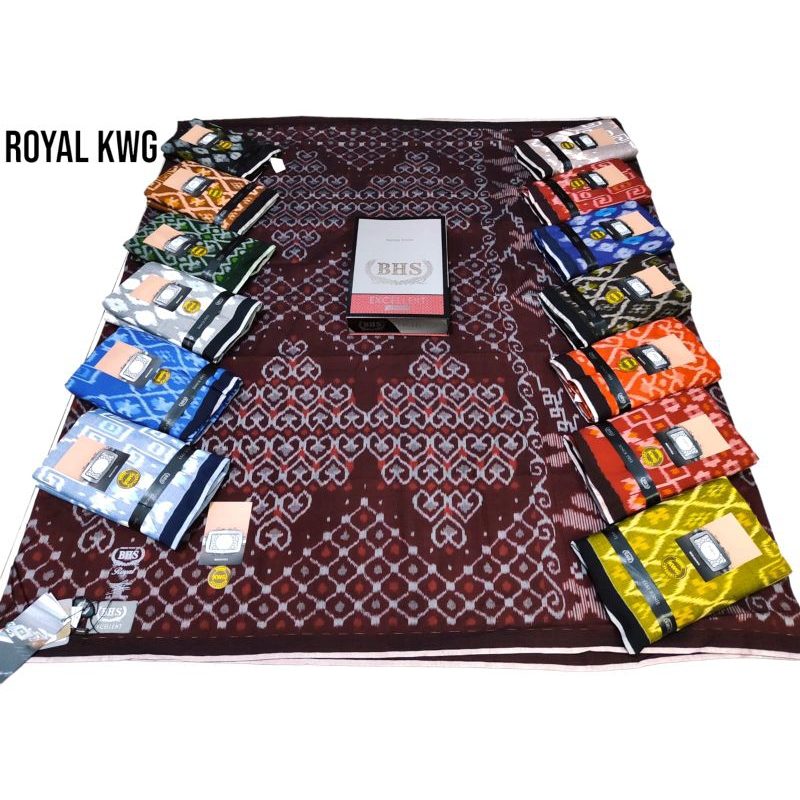 Sarung Bhs Kawung Gread Silver