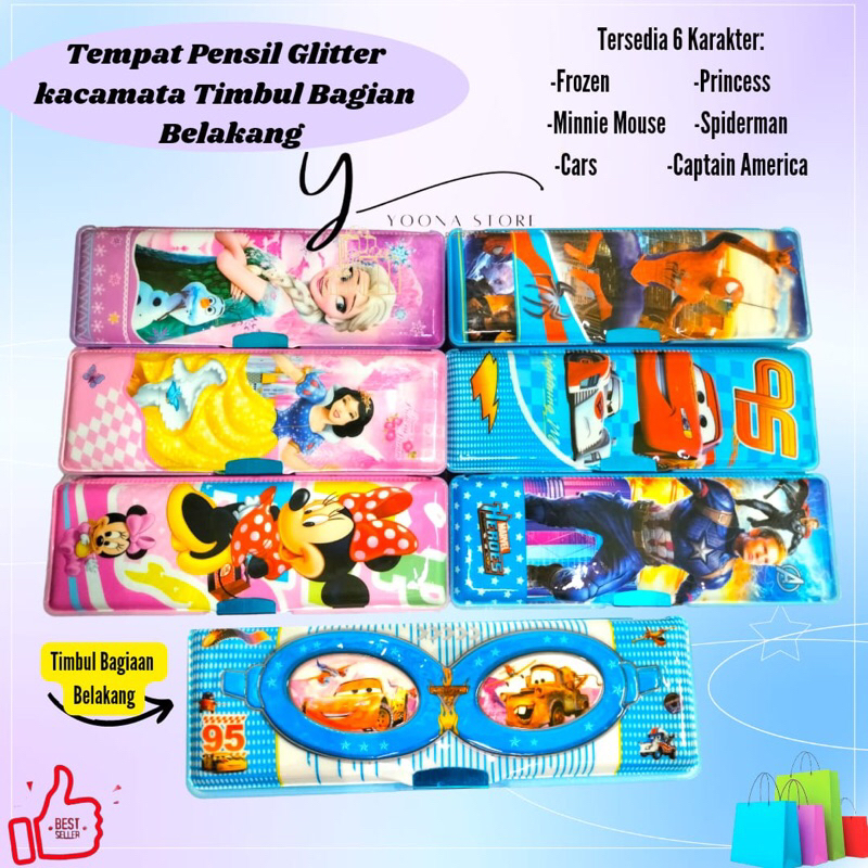 

TEMPAT PENSIL KARAKTER TIMBUL / TEMPAT PENSIL GLITER-239