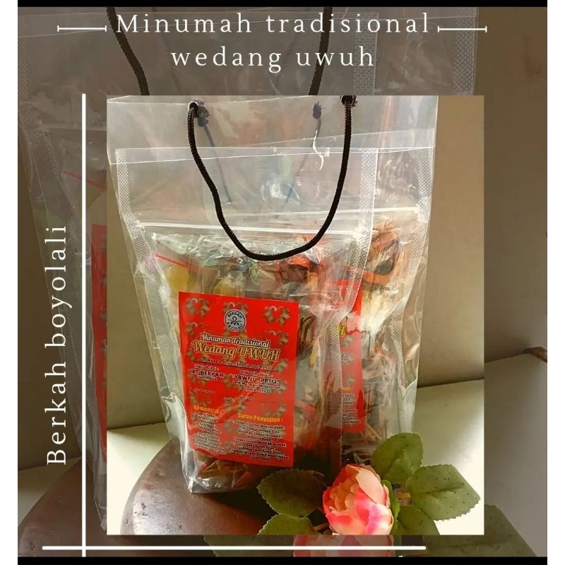 

Wedang Uwuh Berkah Boyolali, minuman tradisional 1 Pack isi 10 pcs