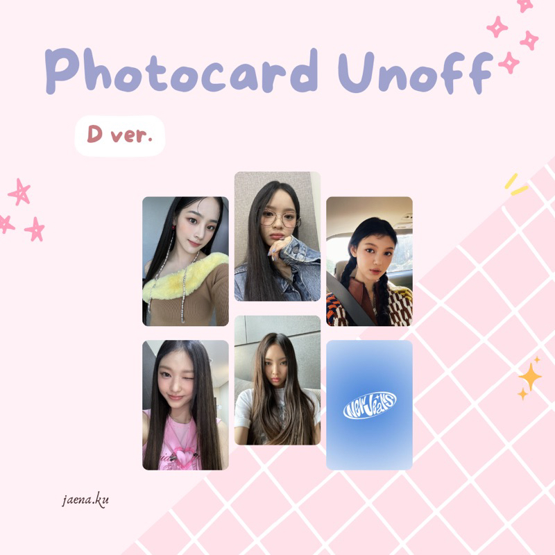 [NEW JEANS] PHOTOCARD SELCA #5 NEW JEANS