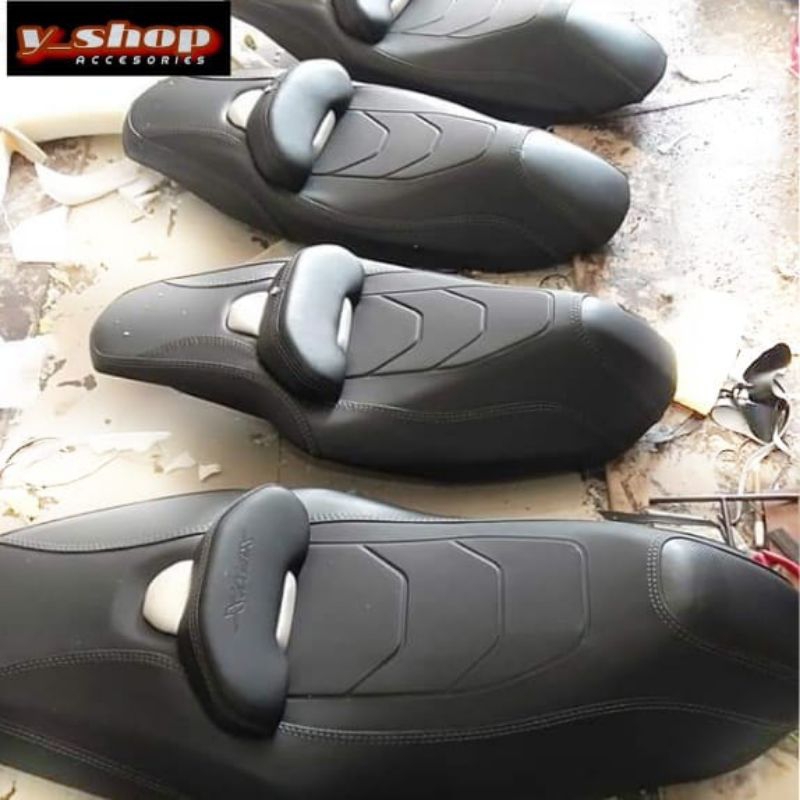 Jok Motor Custom Xmax Old New 2023 Papas 7 10 Cm Seat Jok Pnp Kulit MBtech Ori