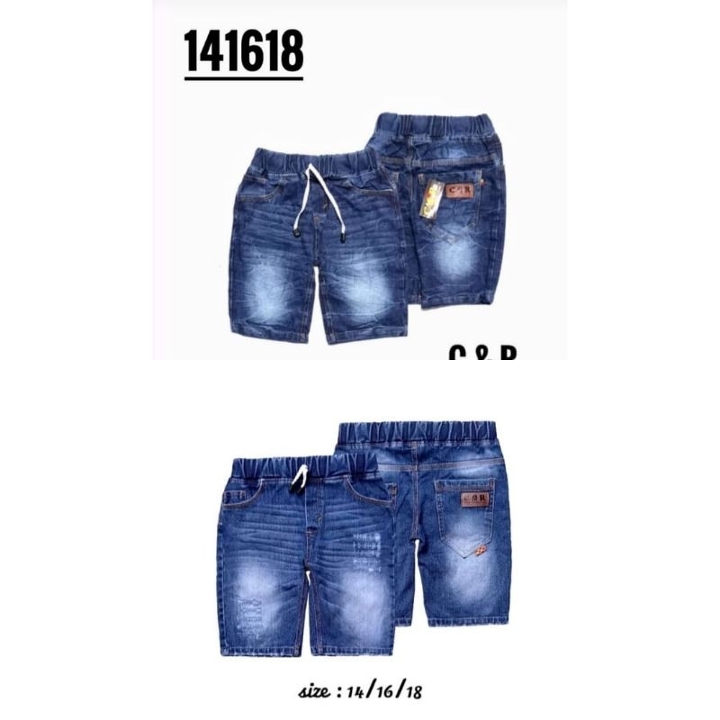 Jeans Anak Pendek 141618 (4-10 Thn)