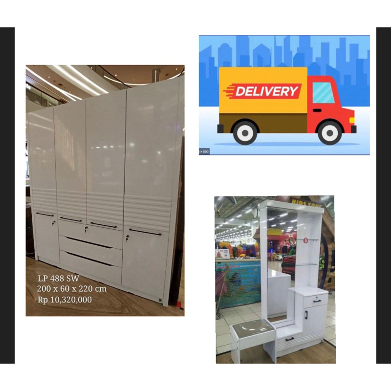 LEMARI SET CAPITOL SIANTANO