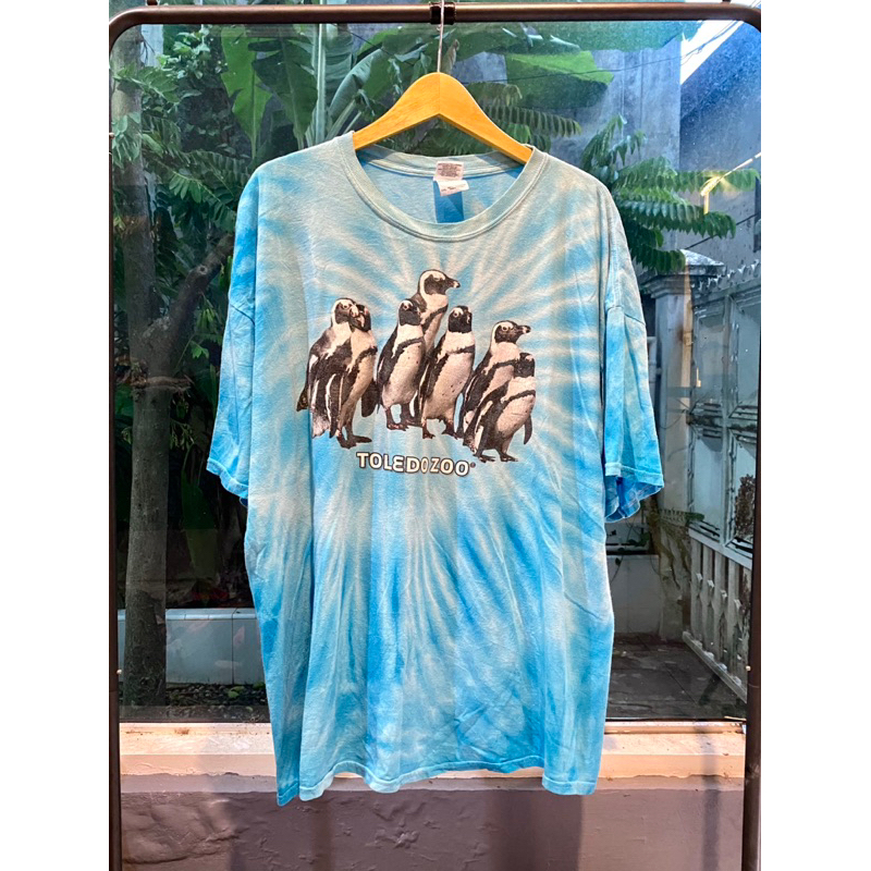 Kaos Gildan the Mountain Art Pinguin Aop second bekas tie dye full print second bekas