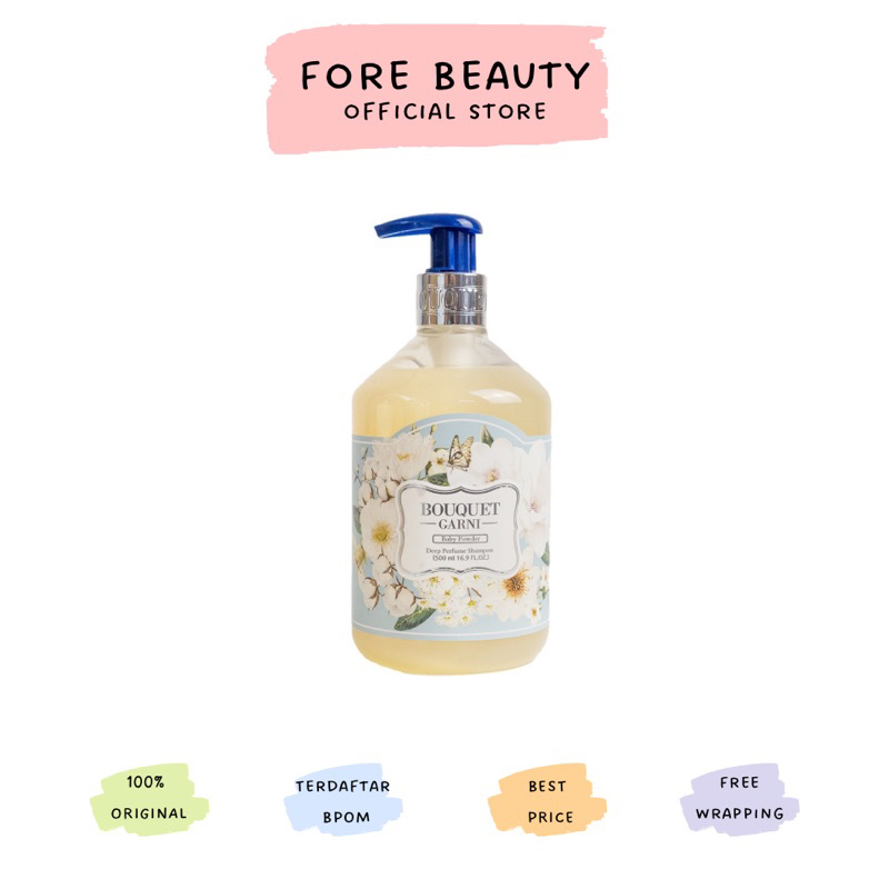 BPOM - Bouquet Garni Shampoo baby powder 500ml