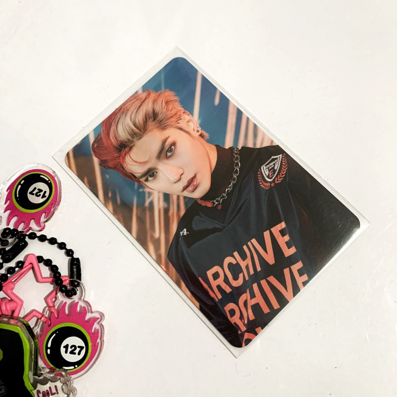 taeyong mini brochure superm taeyong todoroki photocard - strawberrycizcake