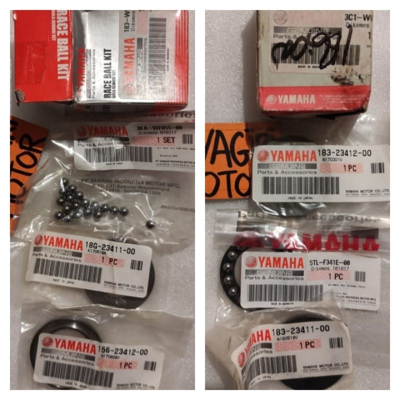 Komstir ATAS VIXION / RXZ Yamaha 3KA 3C1 YGP Bola Besi Peluru Pelor Kit Motor Comstir Cones Race Bal