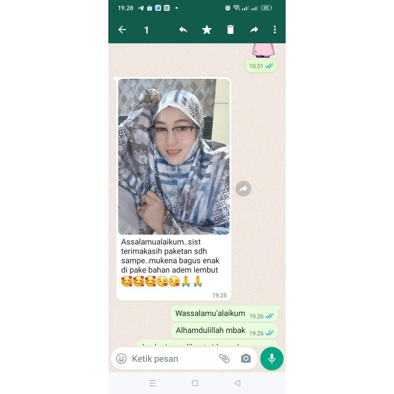 prayer set / mukena /vetements/silky/tarawih/idul fitri