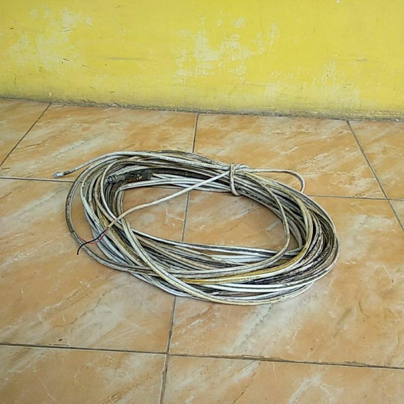 Kabel Bekas CCTV / wifi / listrik 15 - 20 Meter