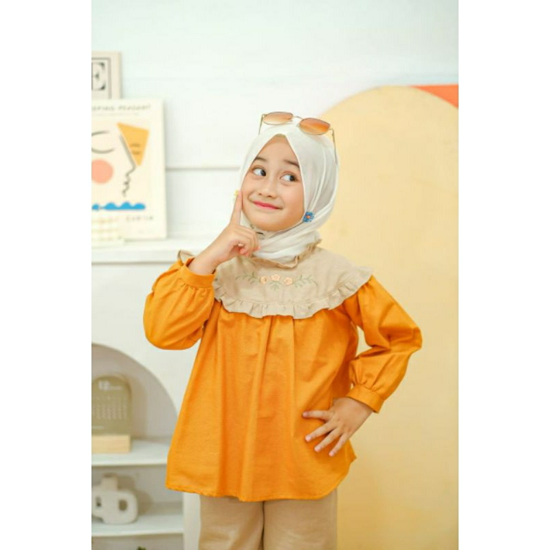 BABYMOI | Aira One Set Setelan Baju Muslim Anak Perempuan