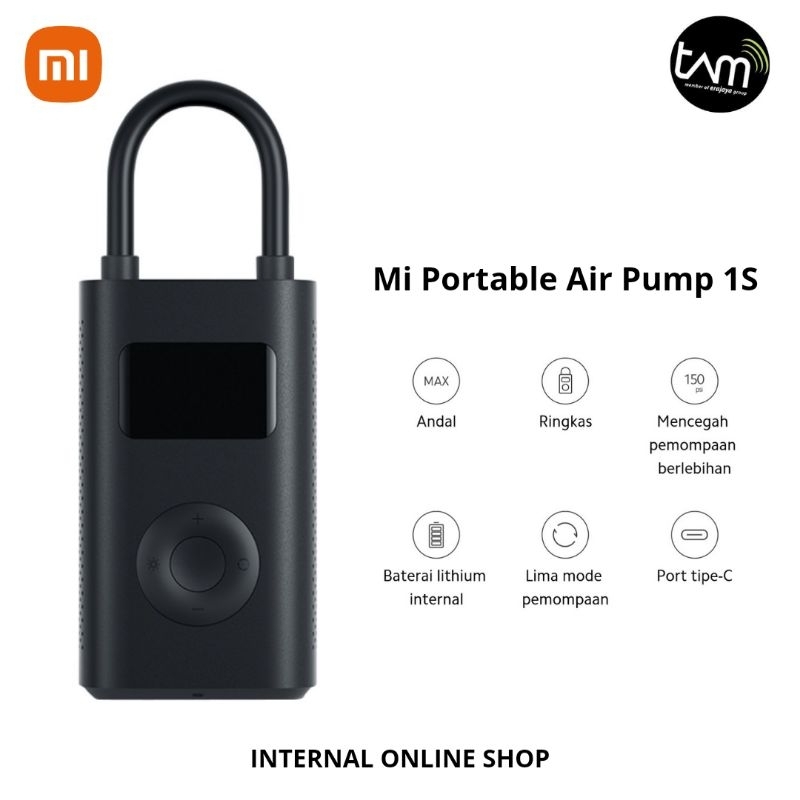 Xiaomi Portable Electric Air Compressor 1S Garansi Resmi