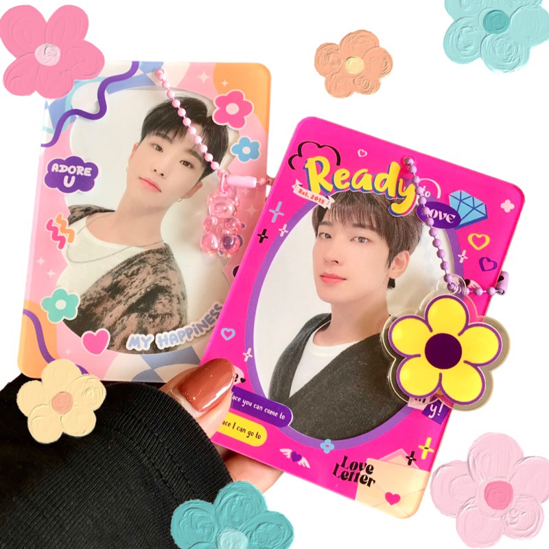 Photocard Holder ‘Sweet’ SEVENTEEN Ready Stock Cahol Cardholder Svt Wonwoo Hoshi SCoups Seungkwan Ve