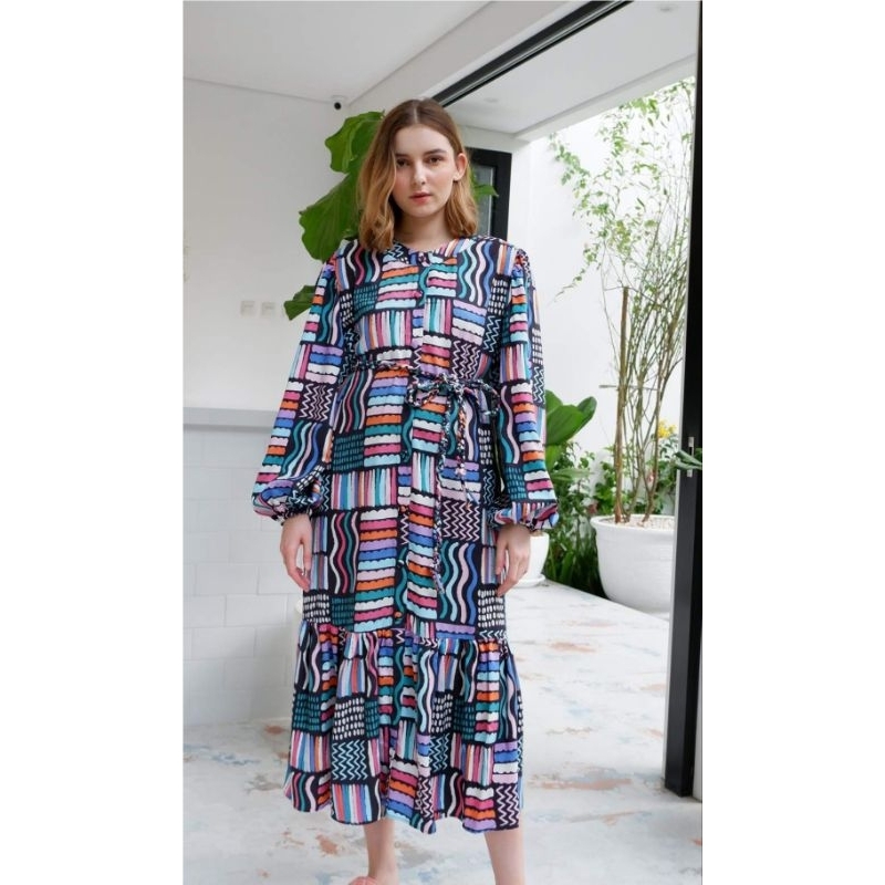 CallaTheLabel X FebbyRastanty - NEW Seeds Puffy Long dress