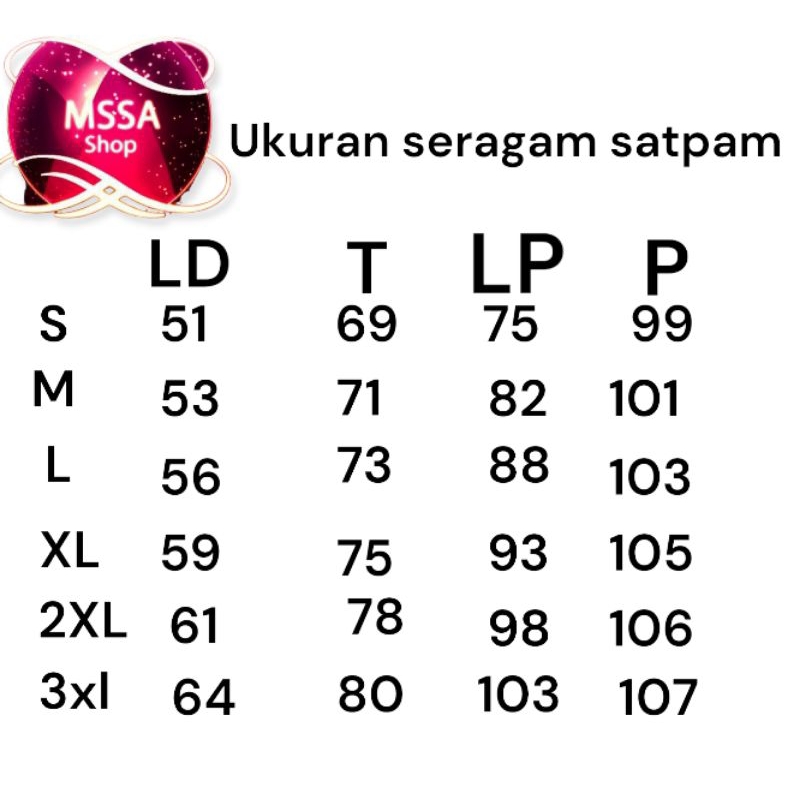 cod 1 stel atasan bawahan Stelan seragam satpam terbaru 2023 pdl pdh setelan baju Security baru model lengan panjang lengan pendek warna coklat mirip  polisi stelan dinas kerja harian lengkap ful atribut +logo promo seragam satpam baru 2023