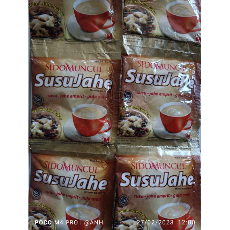 

MINUMAN BUBUK INSTAN SIDOMUNCUL SUSU JAHE 27g