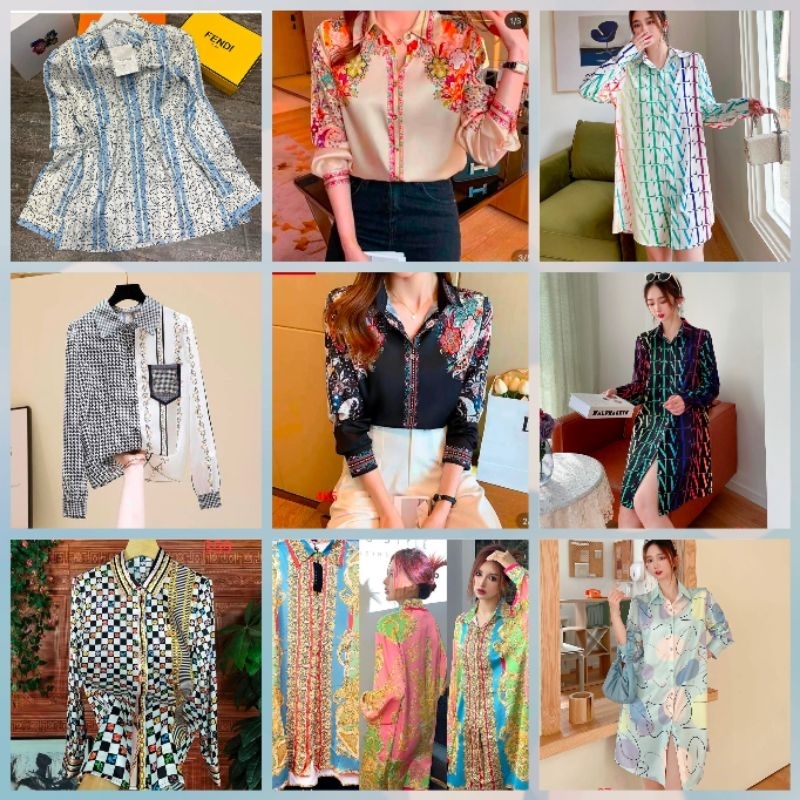 kemeja / tunik import bangkok premium