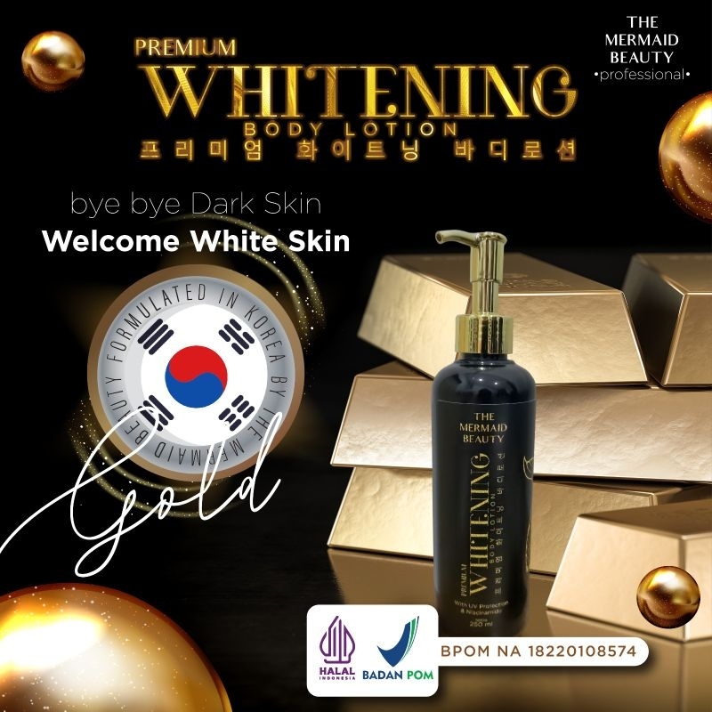 🇰🇷!HALAL! BPOM PREMIUM WHITENING LOTION TONE UP 250ML