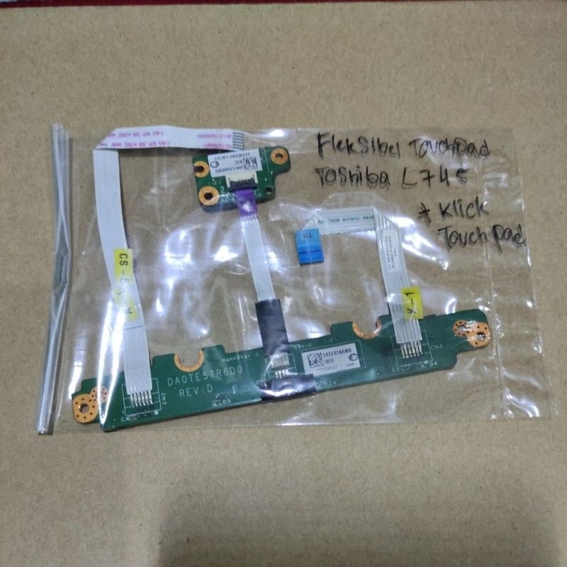 fleksibel touchpad plus modul klik touchpad toshiba L745