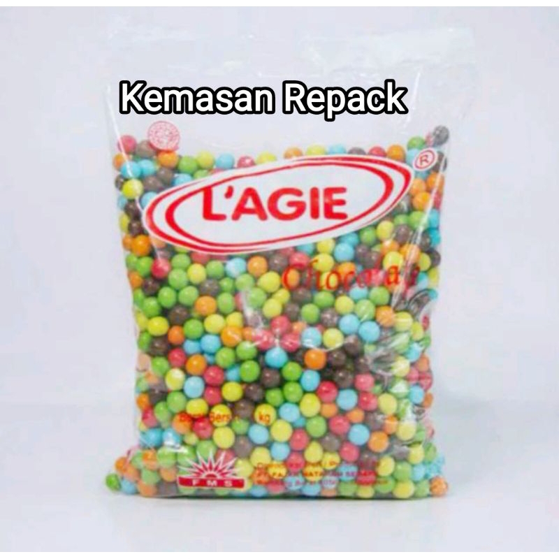 Lagie Coklat Golden City Mini 250gram Rainbow Pelangi Warna 250 gr