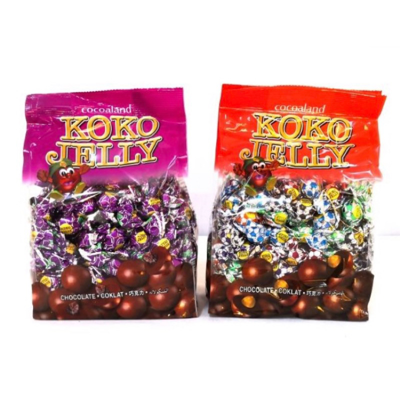 

Koko Jelly Raisin 120gr / Koko Jelly Peanut 120gr / Chocolate / Coklat / Cokelat / koko / jelly / ball / balls / 120gr / raisin / peanut / kismis / kacang / bg