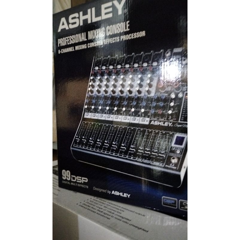 Mixer 8 chanel mixer Ashley super m8 ORIGINAL RESMI