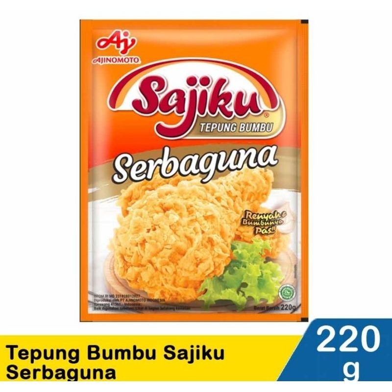

Sajiku Tepung Bumbu Serbaguna