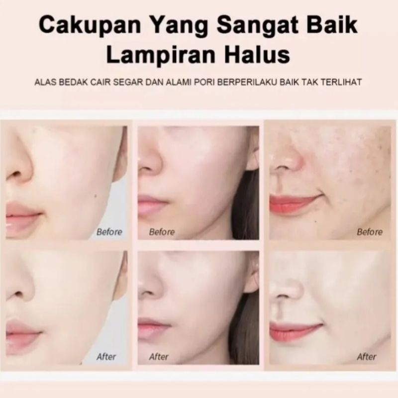 ONLY YOU FOUNDATION CONCEALER LIQUID CAIR MOSTURIZER MAKE UP TAHAN LAMA