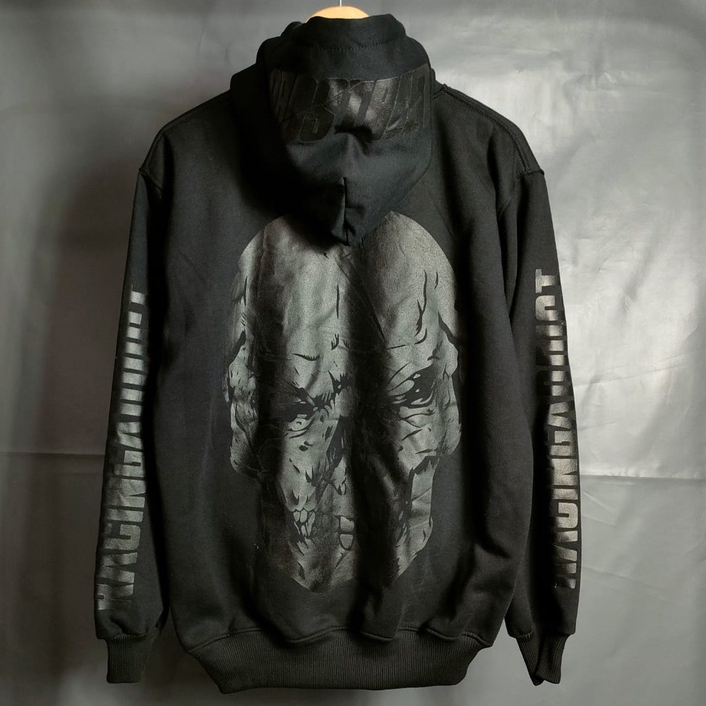 Sweater Prostreet Hoodie Prostreet Jaket Prostreet Premium Ronin Rider Samurai Black Skull