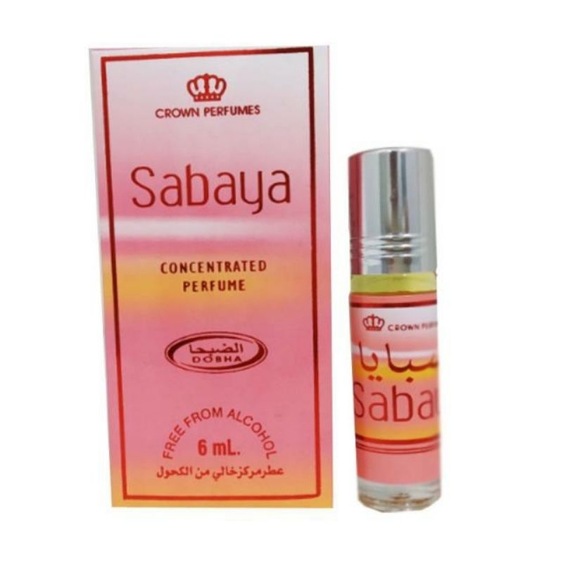 Parfum Dobha SABAYA Roll On 6ml Non Alkohol