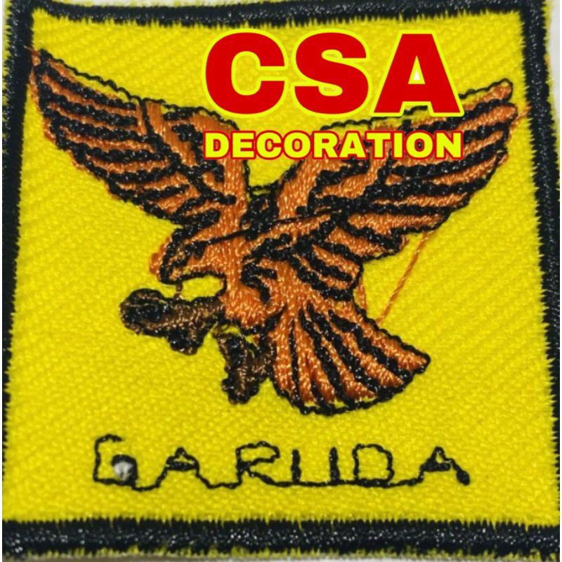 

TANDA REGU PRAMUKA PUTRA GARUDA [ 10 BADGE + 1 BENDERA ] 1 SET