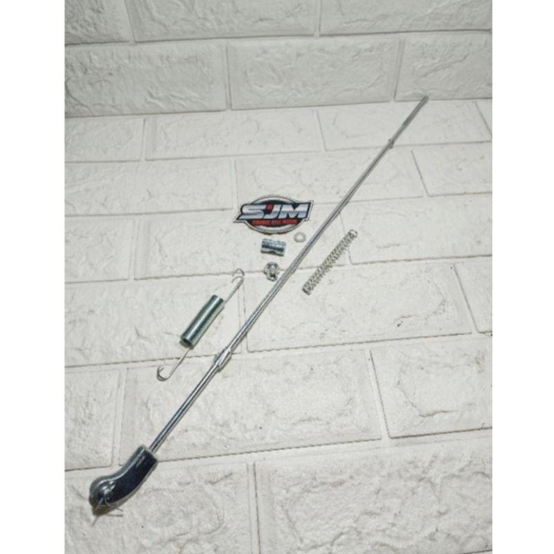 Kawat tiang rem belakang DAN per pedal rem supra x lama 100 suprafit lama TEBAL SET