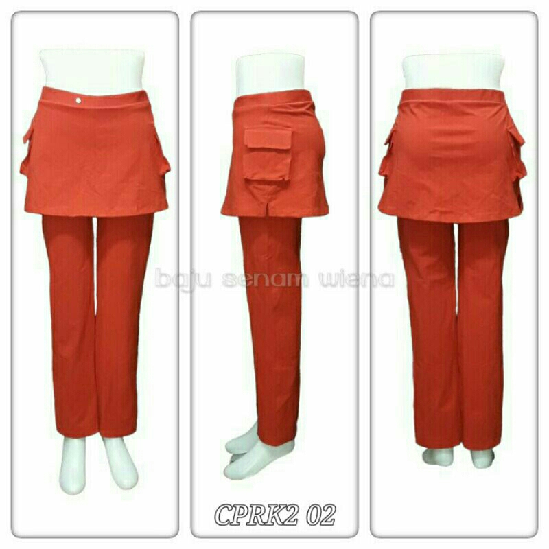 CELANA SENAM ROK SAKU - CELANA SENAM ROK KANTONG SAMPING