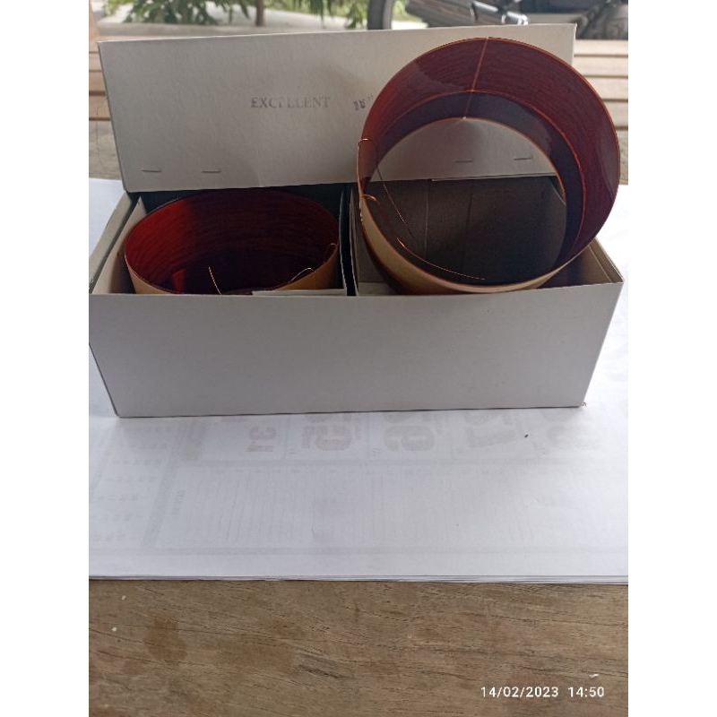 spul sepeker 18 inch merek EXCELLENT kawat tembaga murni