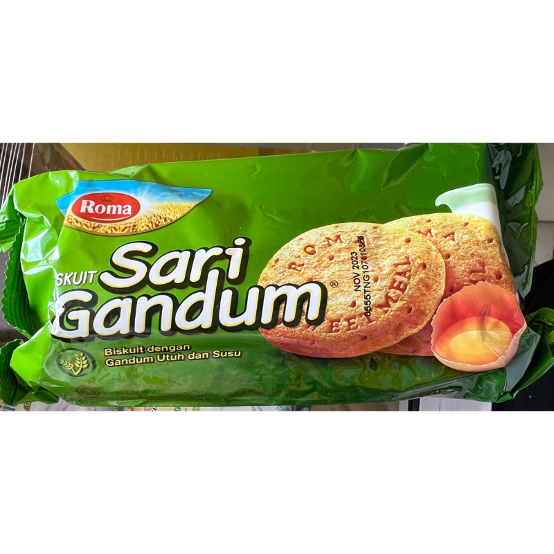 

Biskuit Sari Gandum Roll