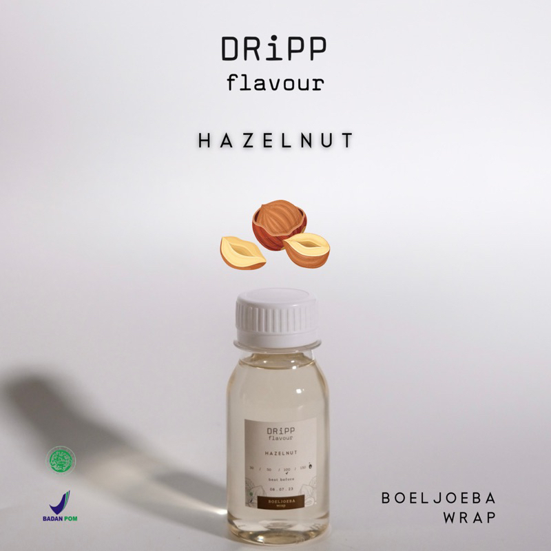 Dripp Hazelnut Syrup Repack [30, 50, 100] g