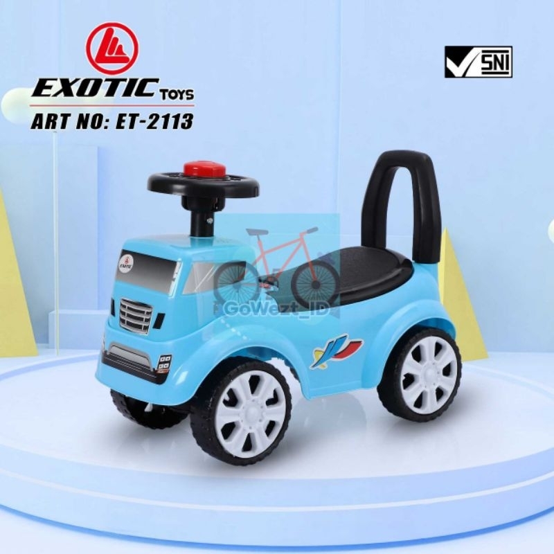 Ride On Mobil Mobilan Anak Tolocar EXOTIC ET 2113 Musik Mainan Mobilan Anak | High Quality