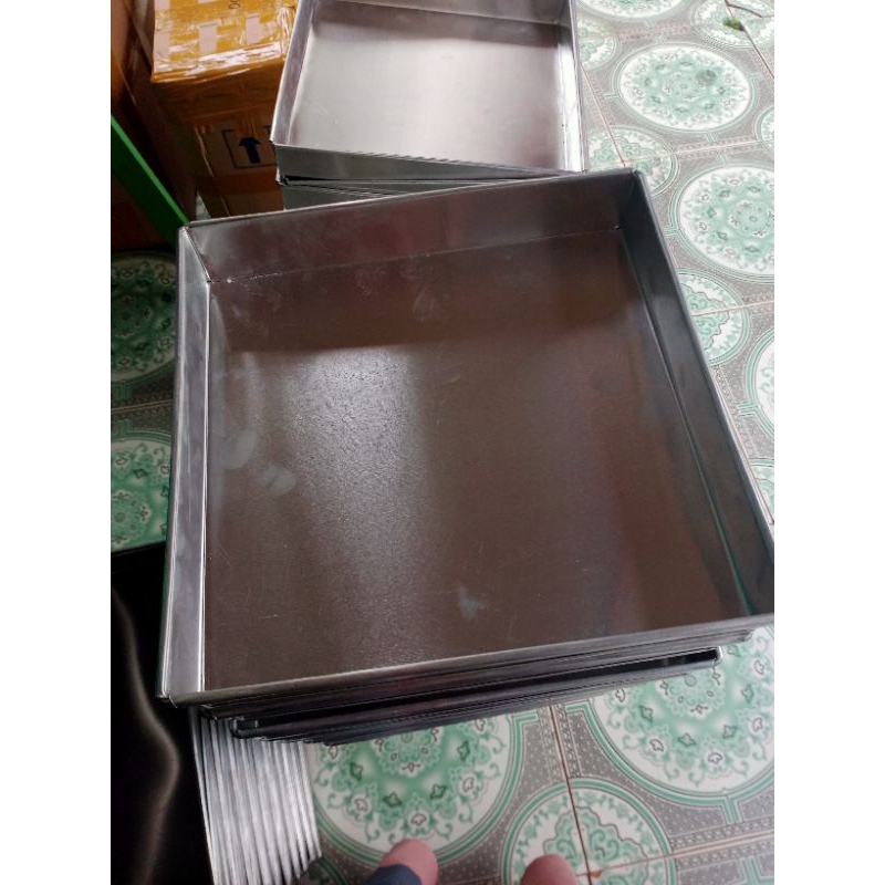 loyang oven/ loyang kue ukuran 40x40x3