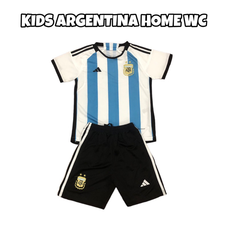 jersey anak sepakbola argentina piala dunia world cup kids