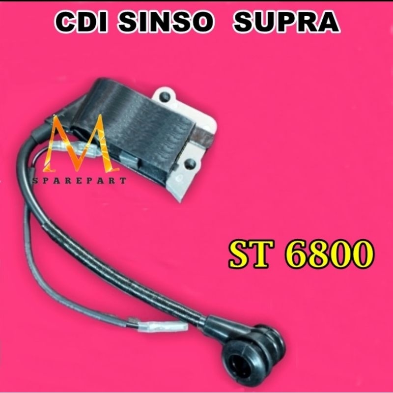 SPR 6800 Cdi Coil koil mesin chain saw senso sinso supra st 6800