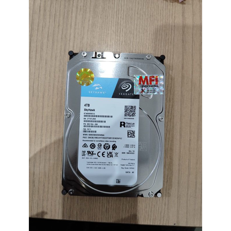 SEAGATE Skyhawk Surveillance 4TB / HDD Skyhawk 4TB / ST4000vx013