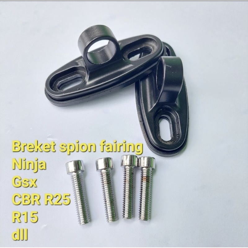 breket spion motor fairing universal ninja cbr R15 R25 GSX dll