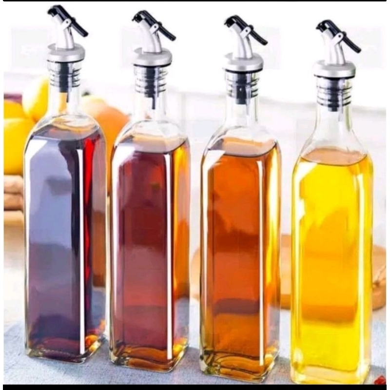 Botol Kaca tempat minyak goreng